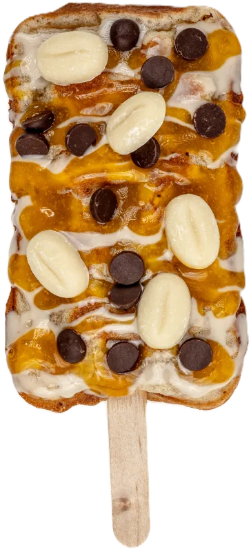 Waffel Tropenzauber am Stiel